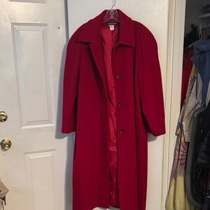 Savannah Vibrant Red Coat